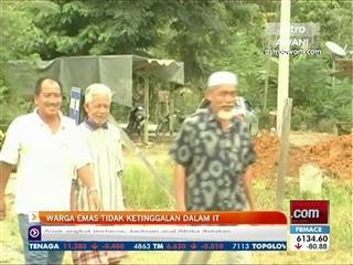 Warga emas tidak ketinggalan dalam IT