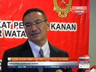 Guna acuan sama cari MH370 di pulau reunion seperti sebelum ini