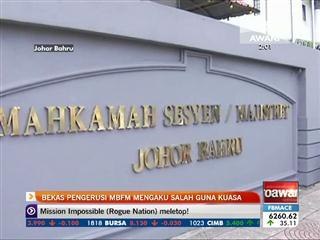 Bekas pengerusi MBFM mengaku salah guna kuasa