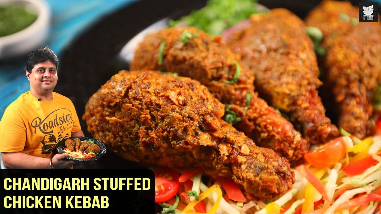 Chandigarh Stuffed Chicken Kebab | Stuffed Chicken Drumsticks | Chicken Kebab Recipe By Chef Prateek
