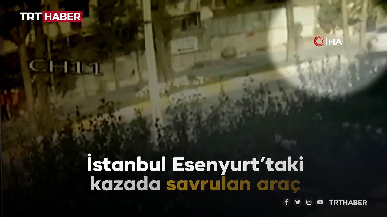 Hatalı U dönüşü kaza getirdi: O anlar kamerada