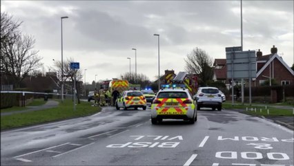Man airlifted to hospital with serious burns after 'emergency welfare incident' in Blackpool