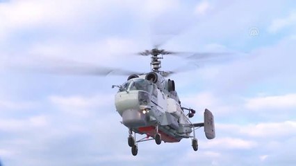 Rusya'nın Karadeniz filosuna bağlı birliklerin tatbikatı