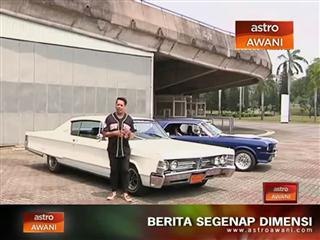 American classics to swoon over. Ford Mustang Coupe and Chrysler New Yorker