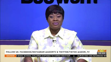 Nandikrom Basic School Children Exposed to Harsh Weather, sit on Blocks to Learn - Adom TV (22-2-22)