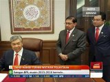 Zahid Hamidi terima watikah pelantikan