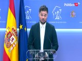 Rufián, a Casado y a García Egea: 