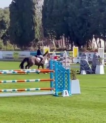 Marta Luisa de Noruega anima a su hija amazona en Andalucía