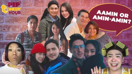 ALJUR-AJ, PAOLO-YEN, COCO-JULIA, AAMIN NA BA? | PEP Comedy Hour: The Marie and Tess Show