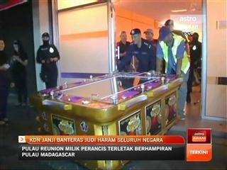 KDN janji banteras judi haram seluruh negara