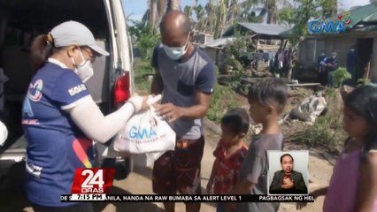 Скачать видео: GMA Kapuso Foundation mamimigay ng pabubong sa mga nasalanta ng Bagyong Odette sa Limawasa Island | 24 Oras