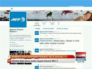 Nombor pada serpihan pesawat milik Boeng 777