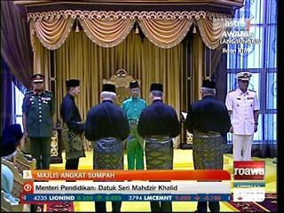 Upacara Majlis Angkat Sumpah Kabinet baharu Najib Razak