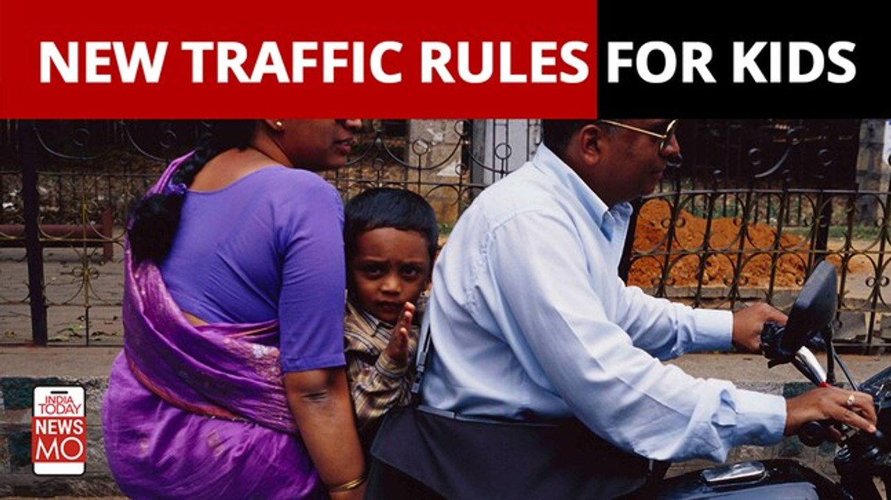 What are the new traffic safety rules for kids? 