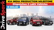 Kia India Production Milestone | Dispatches 5 Lakh Vehicles For Domestic & Overseas Market