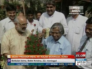 Bekas presiden India, APJ Kalam meninggal dunia