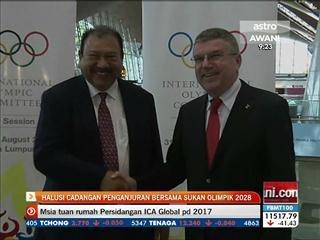 Halusi cadangan penganjuran bersama Sukan Olimpik 2028