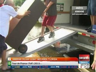 Amaran hujan lebat melanda Florida