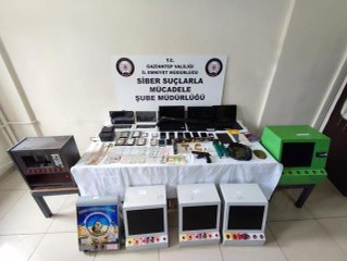 GAZİANTEP - Yasa dışı bahis oynayan ve oynatan 24 zanlı yakalandı