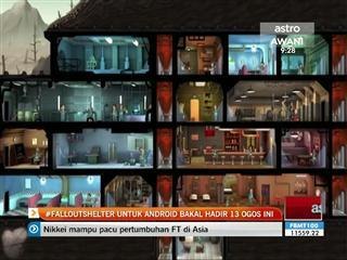 #FalloutShelter Untuk Android Bakal Hadir 13 Ogos