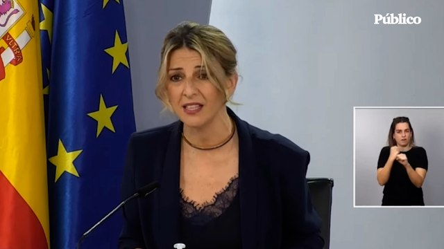 Díaz, tras la subida del SMI: Frente a ruidos ajenos, seguimos trabajando y somos el Gobierno de la igualdad