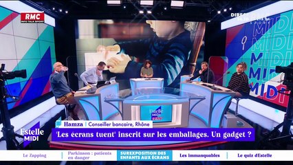 "Les écrans tuent" inscrits sur les emballages, un gadget ? - 22/02