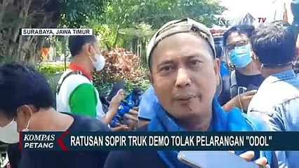 Ratusan Sopir di Berbagai Wilayah Tolak Aturan ODOL