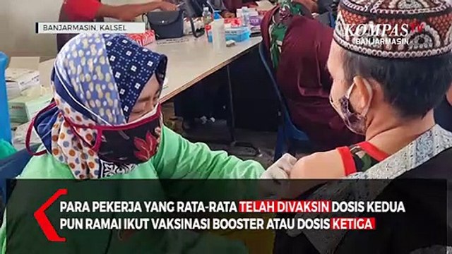 Kolaborasi, Kodim 1007/Banjarmasin dan BIN Kalsel Kejar Target Vaksinasi dengan Sasar Para Pekerja