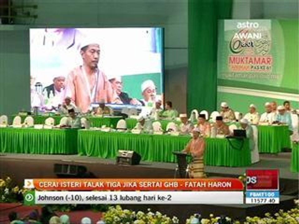 Cerai isteri talak tiga jika sertai GHB - Fatah Haron