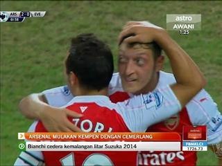 Arsenal mulakan kempen dengan cemerlang