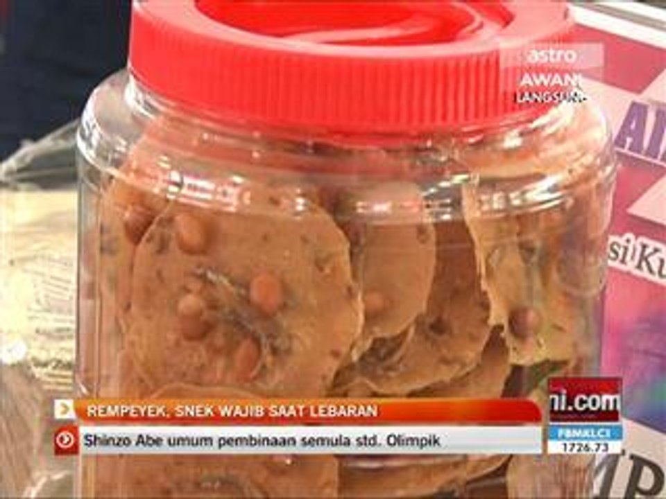 Rempeyek, snek wajib saat lebaran