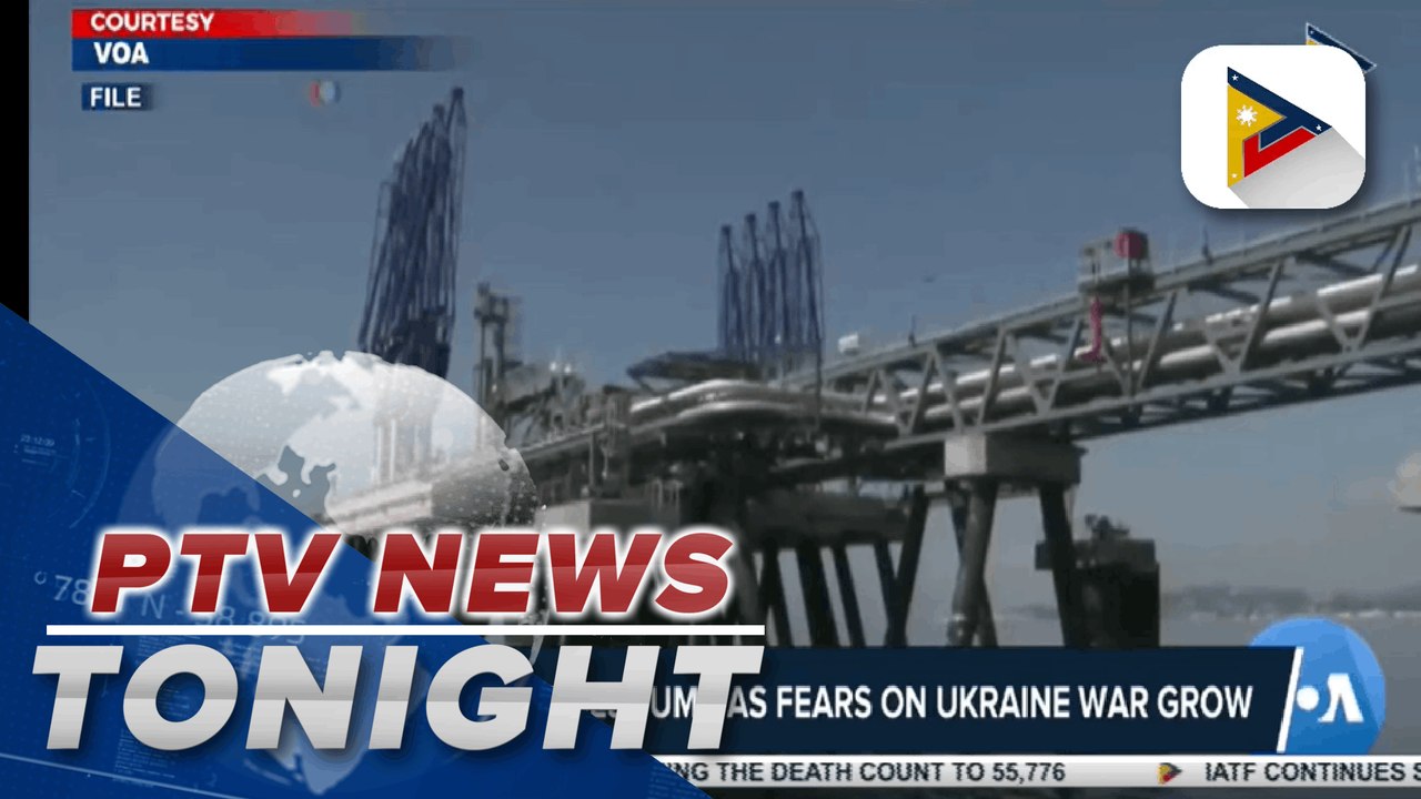 Global oil prices jump as fears on Ukraine war grow