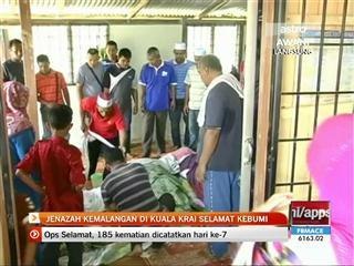 Jenazah kemalangan di Kuala Krai selamat dikebumi