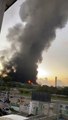 VÍDEO: Incêndio em fábrica de calçados na Grande João Pessoa registra novos focos e combate continua