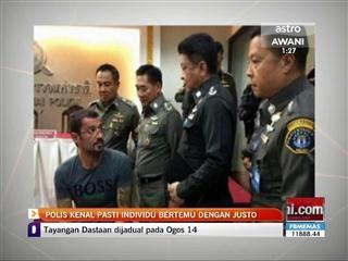 Polis kenal pasti individu bertemu dengan Justo