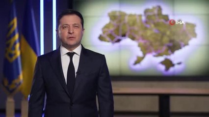Ukrayna Devlet Başkanı Zelenskiy: "Kendi topraklarımızdayız ve kimseye bir şey vermeyeceğiz"