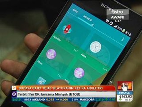 Budaya gajet jejas silaturahim ketika Aidilfitri