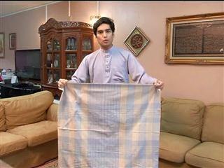 Kemaskan ikatan kain samping