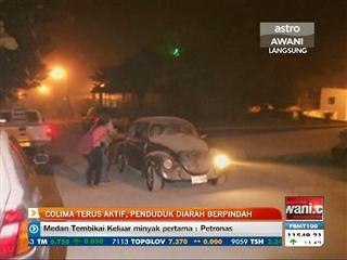 Colima terus aktif, penduduk diarah berpindah