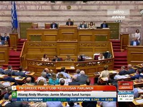 PM Greece perlu lobi kelulusan parlimen