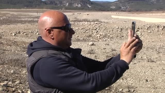 La sequía muestra paisajes del pasado