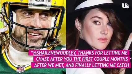 Aaron Rodgers: Shailene Showed Me What 'Unconditional Love Looks Like'