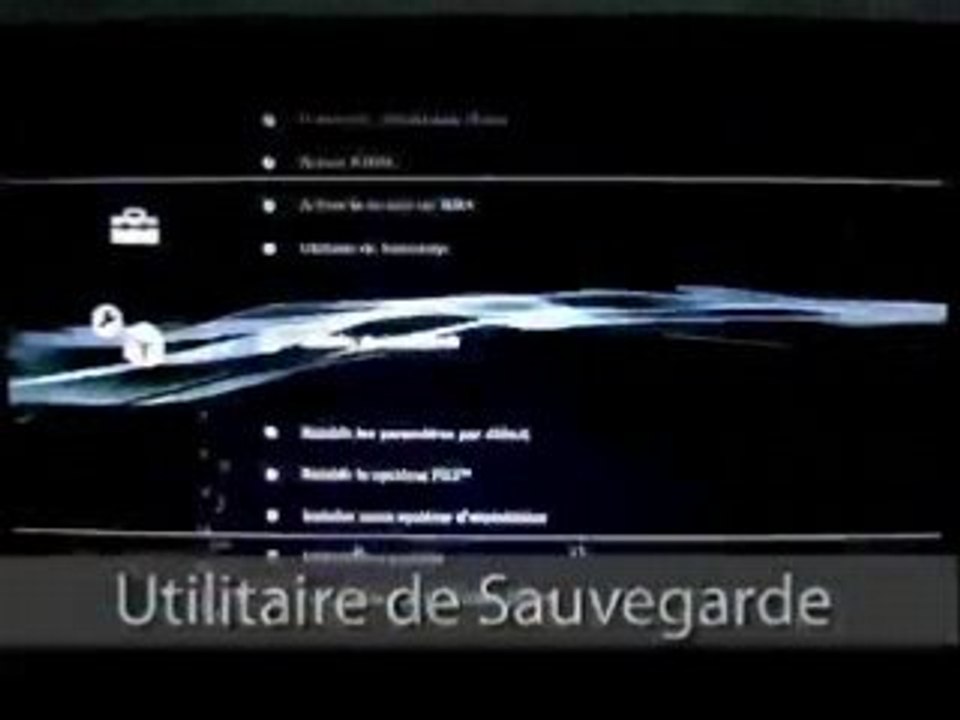 Sauvegarde PS3 + texte