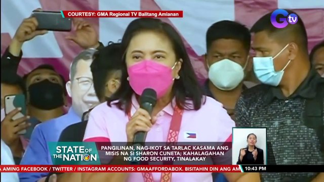 Robredo, tinukoy ang mga proyekto ng OVP sa Mindanao, sa kanyang pagdalo sa ilang multi-sectoral rally | SONA