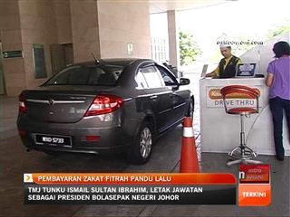 Pembayaran Zakat Fitrah pandu laju