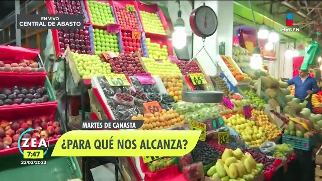 Así el precio de la verdura y fruta en la Central de Abasto de la CDMX