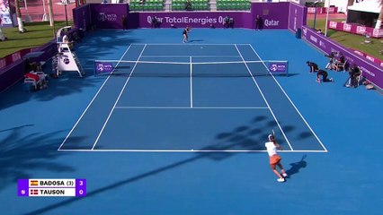 Doha - Badosa toujours dans le rythme