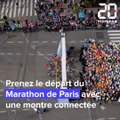 Une montre connectée au poignet pour le marathon de Paris