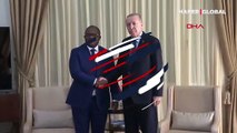 Son dakika Cumhurbaşkanı Erdoğan Gine Bissau Cumhurbaşkanı Sissoco ile görüştü