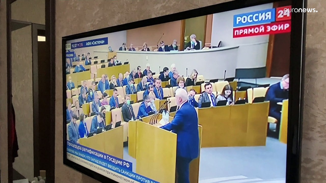 'Heilfroh', dass Putin Luhansk und Donezk anerkennt